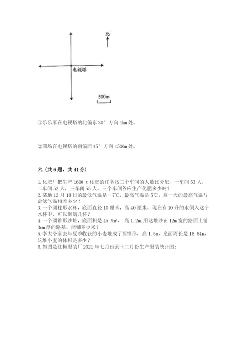 最新苏教版小升初数学模拟试卷【名师推荐】.docx