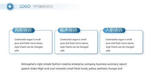 蓝色智慧医院医疗科技信息化建设工作总结PPT