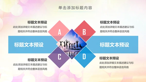 中国共青团团委工作会议汇报总结PPT模板