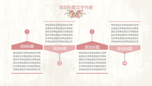 唯美欧式花纹手绘水彩复古PPT模板