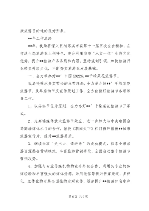旅游局年度工作总结及计划 (2).docx