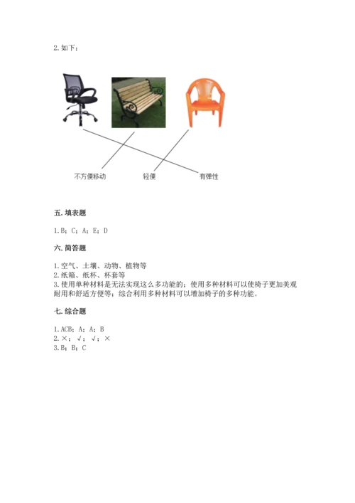 教科版二年级上册科学期末测试卷（a卷）.docx