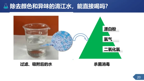 第四单元课题2水的净化课时1课件(共25张PPT内嵌视频)-2023-2024学年九年级化学人教版