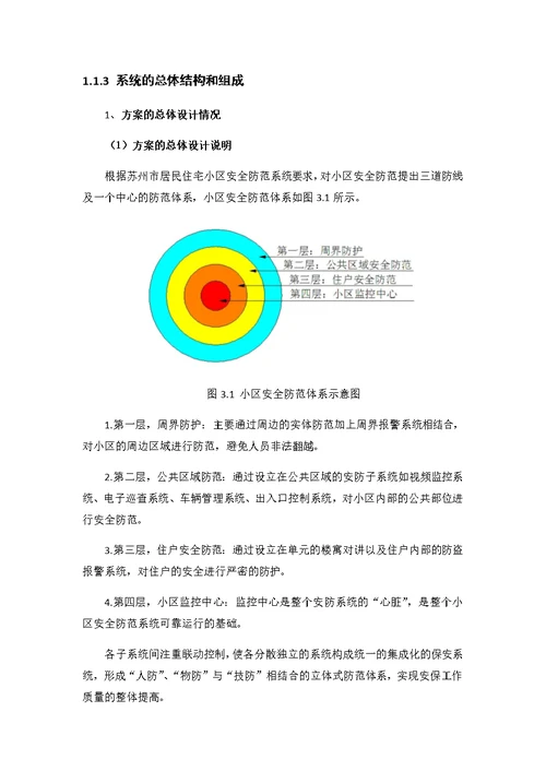 住宅小区安全技术防范工程设计方案