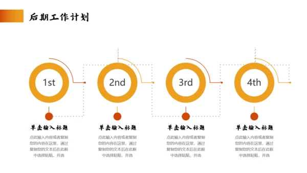 苍茫大漠风格砥砺奋进工作总结通用PPT模板