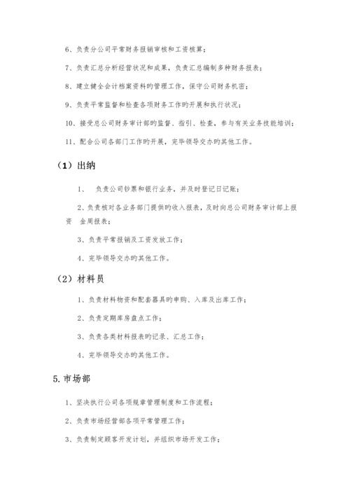 天燃气有限公司岗位职责.docx