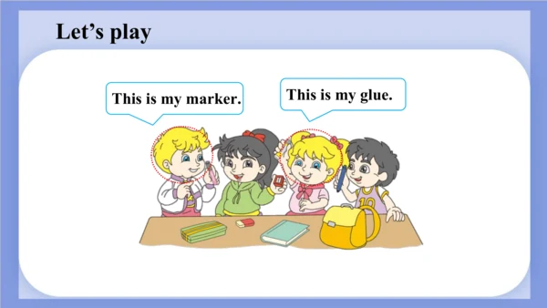 Unit 2 This is my pencil.  Lesson 11 课件(共41张PPT)
