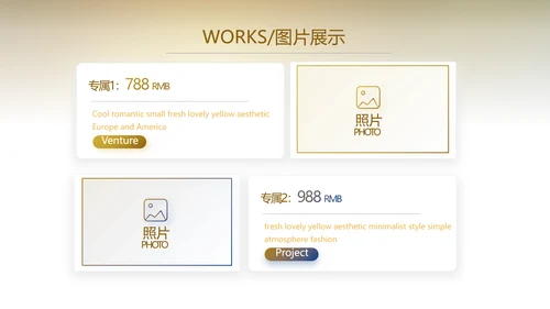大气银行金融投资项目介绍工作总结汇报PPT