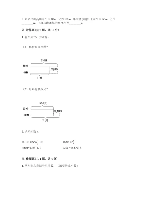 兴宾区六年级下册数学期末测试卷标准卷.docx