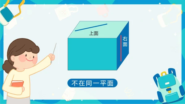 人教版数学四年级平行四边形平行与垂直课件PPT模板