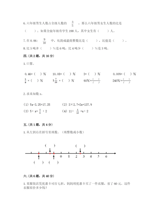 小学六年级升初中模拟试卷【各地真题】.docx