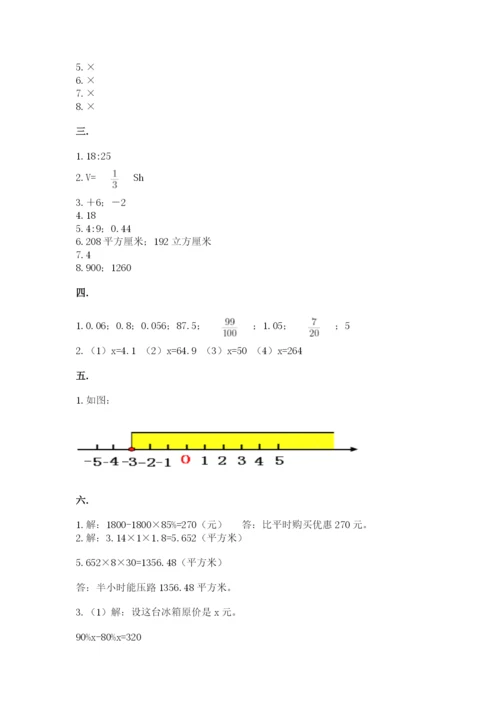 郑州外国语中学小升初数学试卷含答案（综合题）.docx