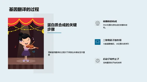 DNA科学解析，遗传生物学通用PPT模板