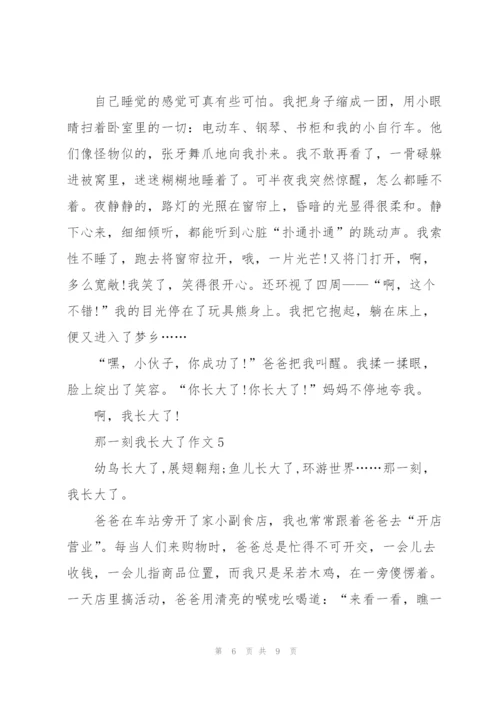 那一刻我长大了作文400字.docx