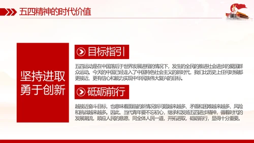 弘扬五四精神做新时代合格团员PPT模板
