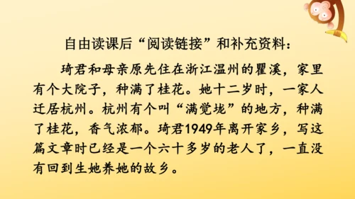3 桂花雨   课件