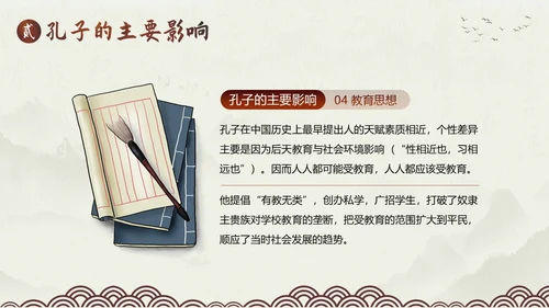 孔子诞辰孔子人物生平介绍PPT课件人物介绍