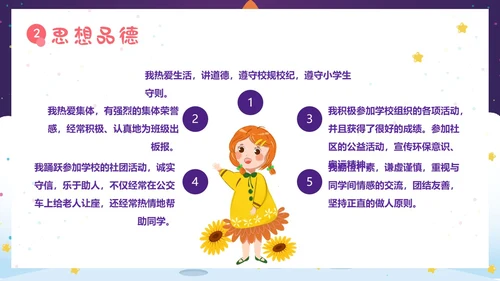 三好学生竞选中小学生三好学生竞选演讲PPT课件