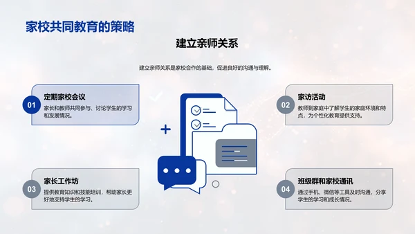 教育报告：家校共育策略