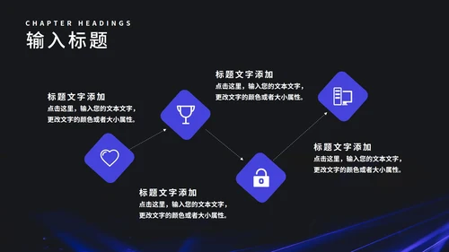 商务科技风全球新品发布会PPT模板