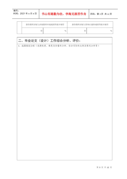 毕业论文(设计)工作总结.docx