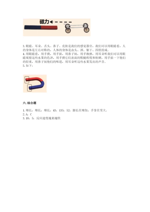 教科版二年级下册科学期末测试卷（研优卷）.docx