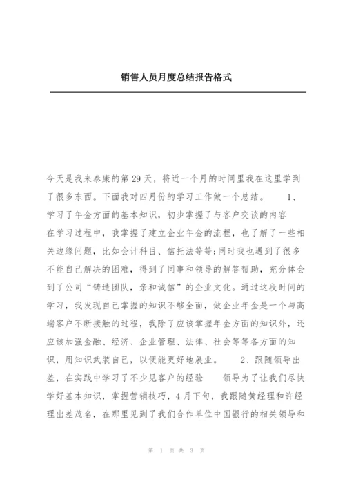 销售人员月度总结报告格式.docx