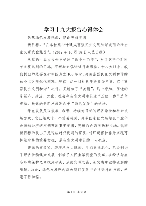 学习十九大报告心得体会 (7).docx