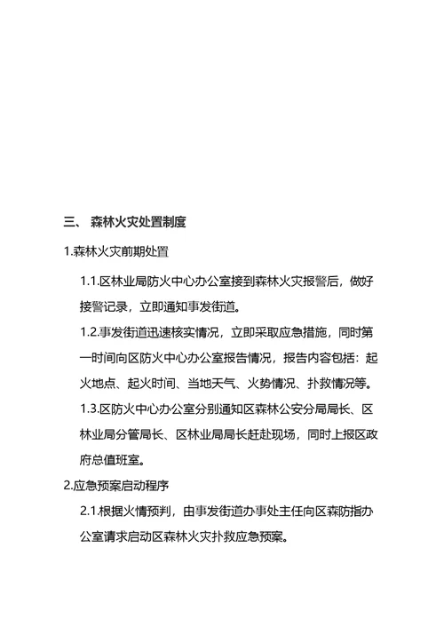 森林防火制度汇编