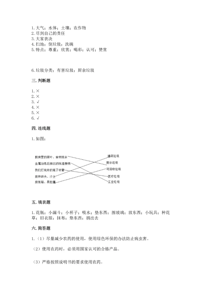 部编版四年级上册道德与法治期末测试卷及1套完整答案.docx