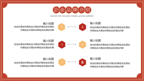 国潮风餐饮美食宣传吃火锅通用PPT模板