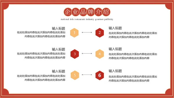 国潮风餐饮美食宣传吃火锅通用PPT模板
