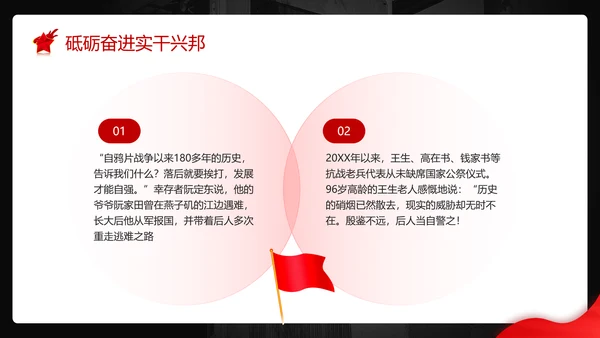 不忘历史南京大屠杀PPT模板