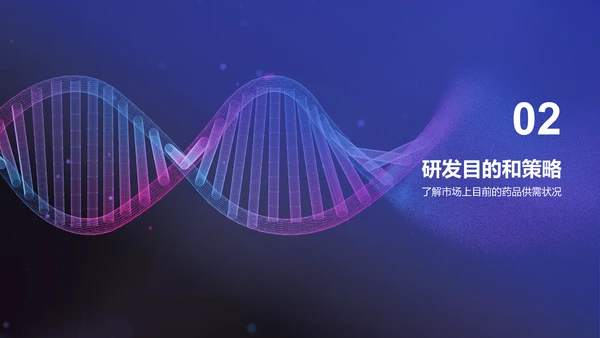 紫色商务现代新药研发进展报告PPT模板