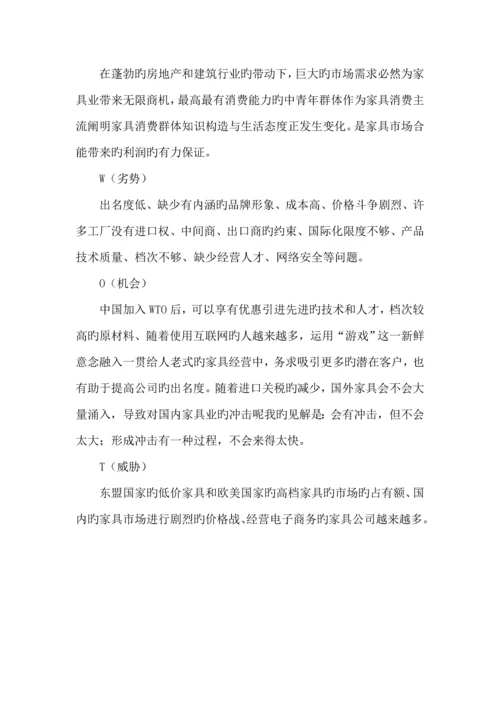 家具公司网络营销专题方案.docx