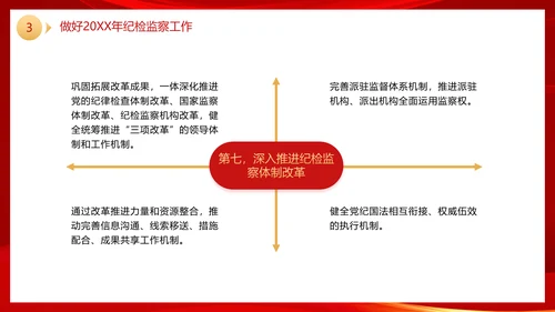 二十届中央纪委二次全会公报党政风党课PPT模板