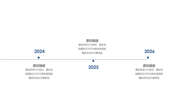 时间轴商务企业发展历程公司简介ppt模板