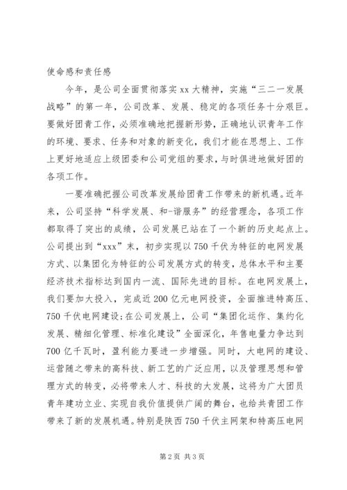 在青少年主题教育活动会议上的讲话.docx