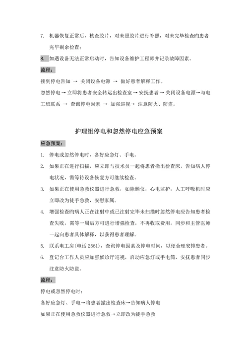 放射科应急全新预案.docx