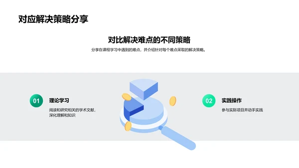 课程学习成果报告PPT模板