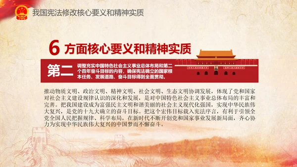 国家宪法日学习新宪法修正案宣誓誓词PPT