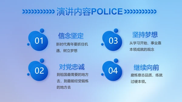 忠诚正义秉公执法公安警察动态PPT