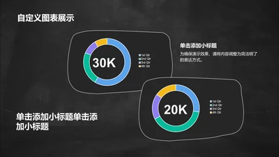 创意风黑板PPT创意图示