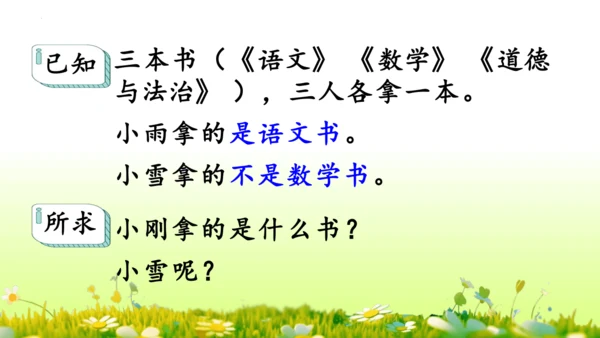 9  数学广角——推理（课件）-数学人教版二年级下册(共63张PPT)