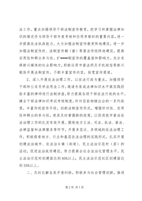 市委机关司法行政工作计划范文.docx