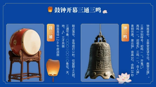 橙黄色中国风中元节活动策划PPT模版