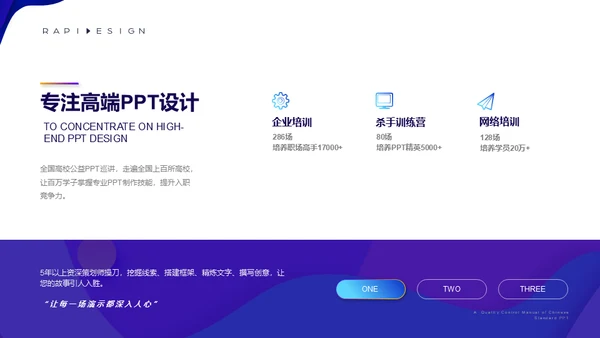 视觉流体几何风新年工作计划通用PPT