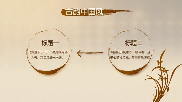 古香古色中医文化工作总结汇报计划动态PPT