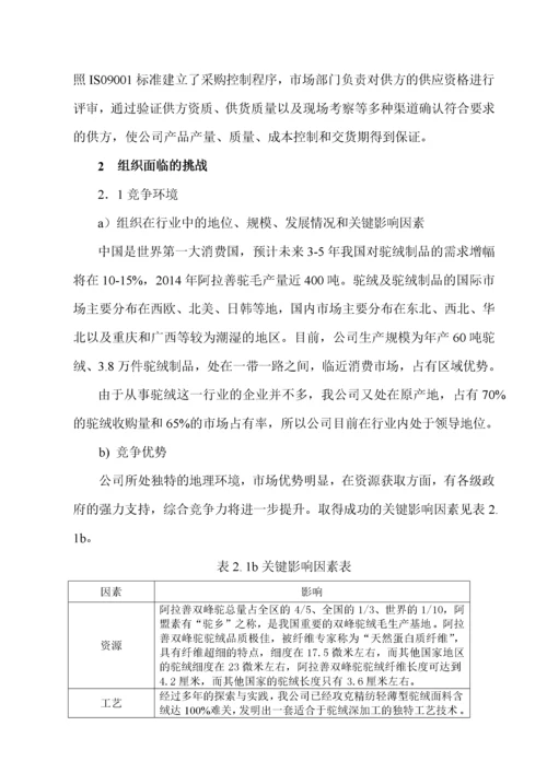 驼中王公司卓越绩效自评报告1.docx