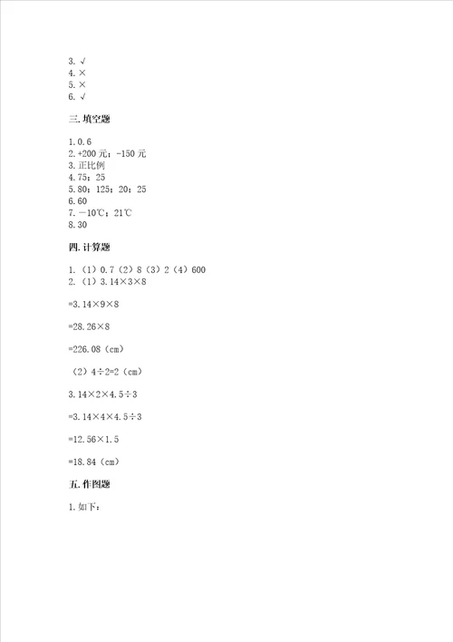 小学六年级下册数学期末测试卷附完整答案（典优）